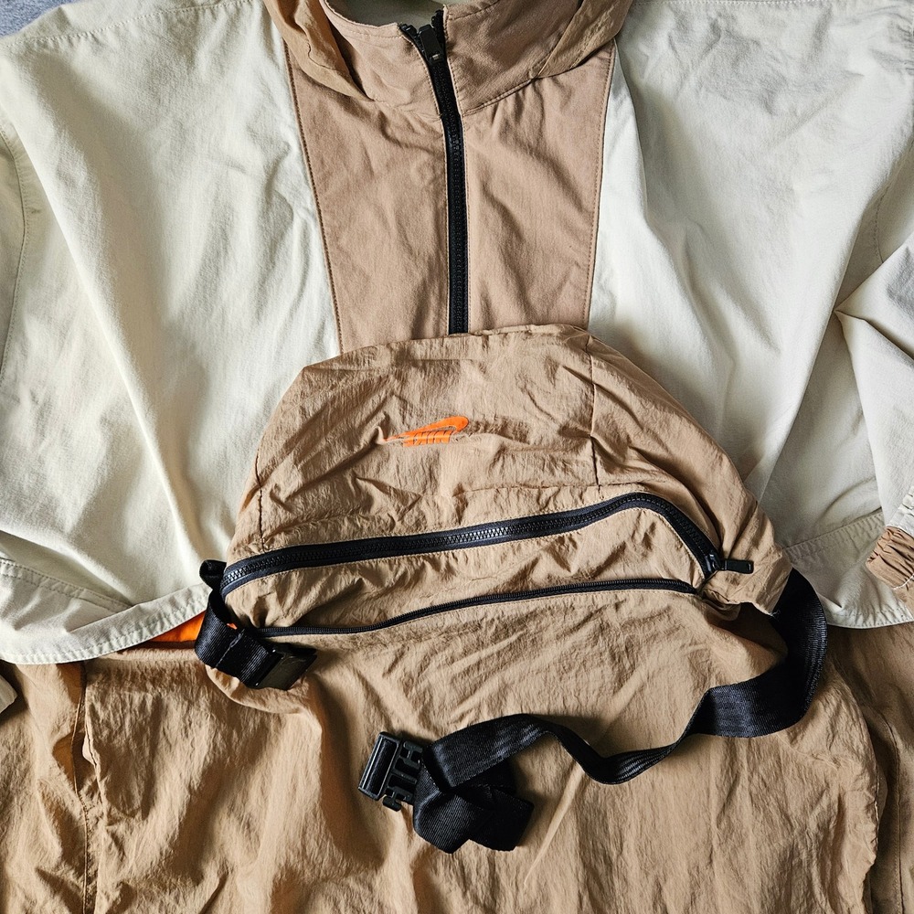 Nike Women's XL Sportswear Revolution Half Zip Hooded Windbreaker Jacket - Picture 7 of 11